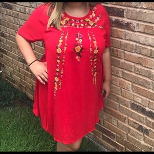 2XL Red Sundress from local boutique